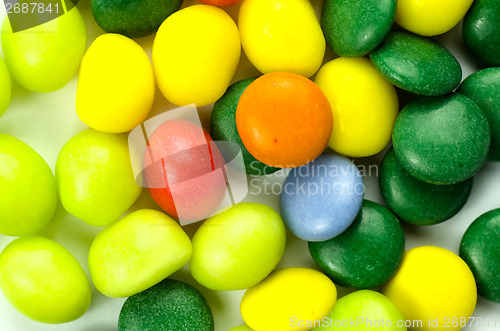 Image of Multicolored confection
