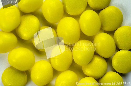 Image of Yellow confection