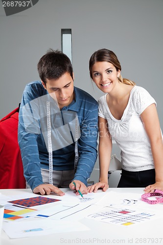 Image of Dressmakers Working In Workshop