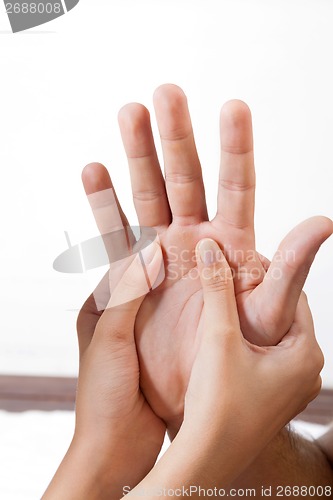 Image of Palm Acupressure Treatment