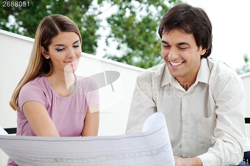 Image of Female Client With Architect