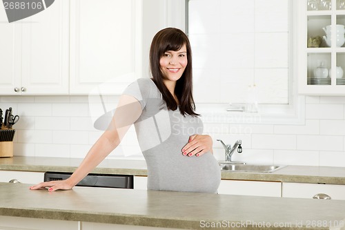 Image of Happy Expecting Mother