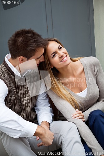 Image of Couple Sitting Together