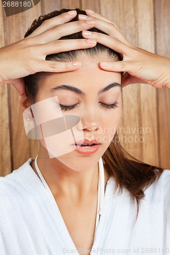 Image of Woman Suffering Headache