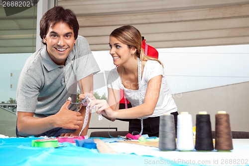 Image of Tailors Working Together