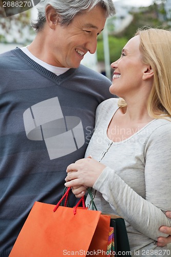 Image of Couple Looking At Each Other