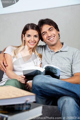 Image of Couple With Book