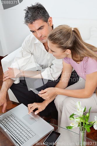Image of Couple Shopping Online