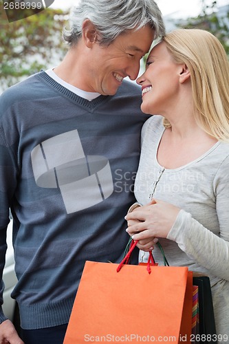Image of Romantic Couple Looking At Each Other