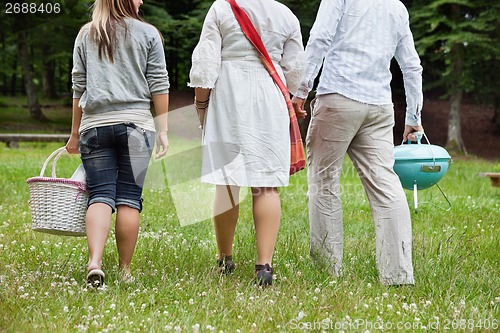 Image of Friends On a Weekend Picnic