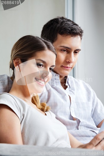 Image of Couple Sitting Together
