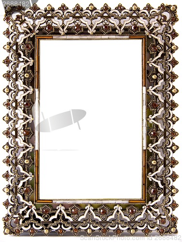 Image of Beautifully decorated blank frame