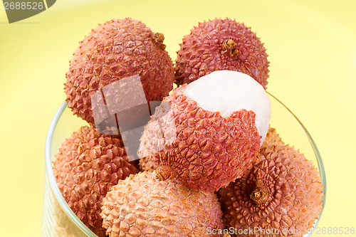 Image of Litchis or lychees