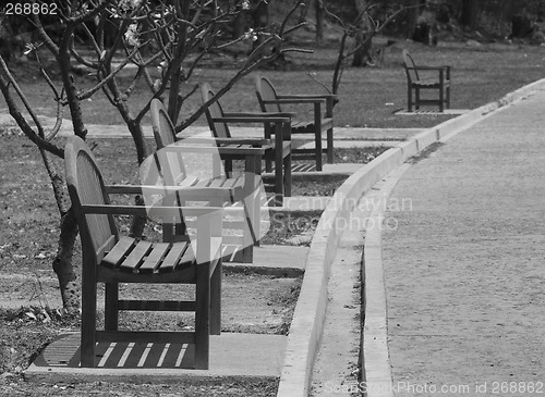 Image of Empty chairs