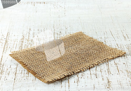 Image of burlap napkin