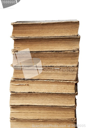 Image of stack of old books