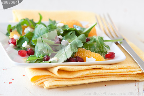 Image of Spinach, Pomegranate and Orange Salad