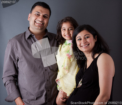 Image of Happy East Indian Family