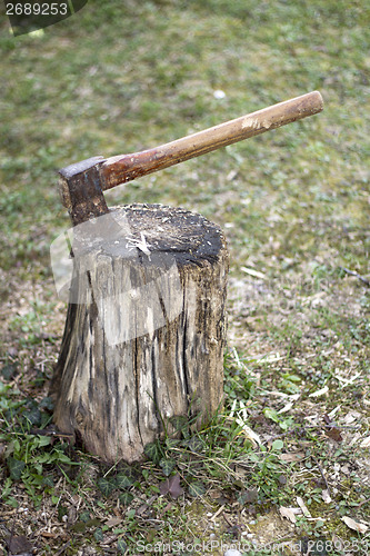 Image of Ax in a log 