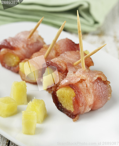 Image of Bacon And Pineapple Appetizer