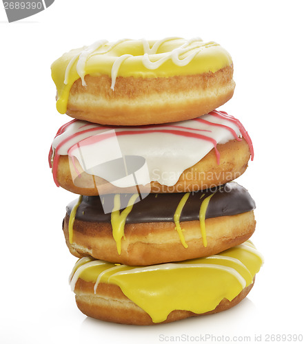 Image of Collection Of  Colorful Donuts
