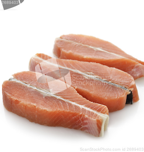 Image of Raw Salmon Fillets