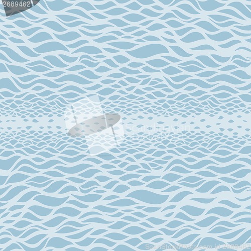 Image of Sea background. Hand drawn vector illustration