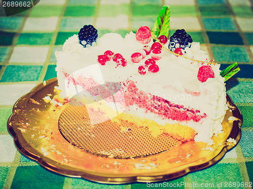 Image of Retro look Pie cake