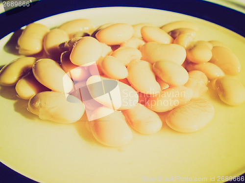 Image of Retro look Beans salad