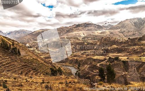 Image of Colca Canyon View Panorama