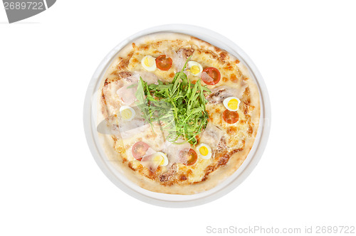 Image of meat pizza