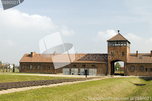 Image of Nazi Germany concentration camp Auschwitz