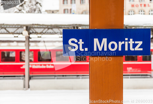 Image of St. Moritz Train Station