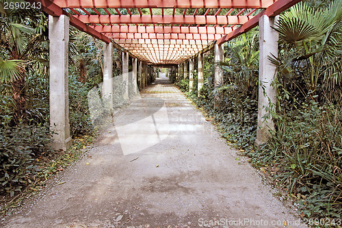 Image of Pergola passage