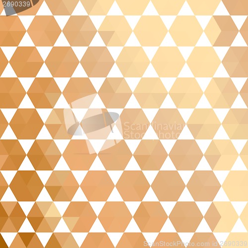 Image of Retro pattern of geometric shapes