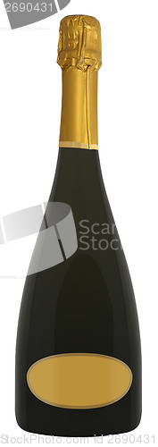 Image of Bottle of champagne