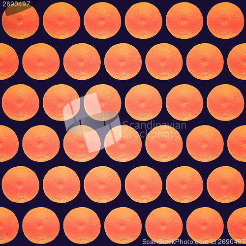 Image of Retro look Orange background