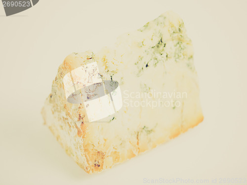 Image of Retro look Blue Stilton Cheese