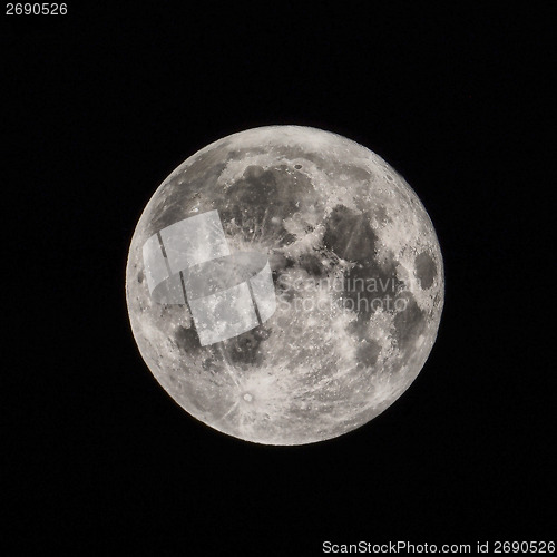 Image of Full moon HDR