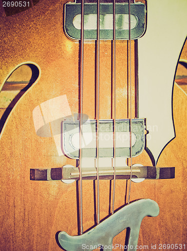 Image of Retro look Bass