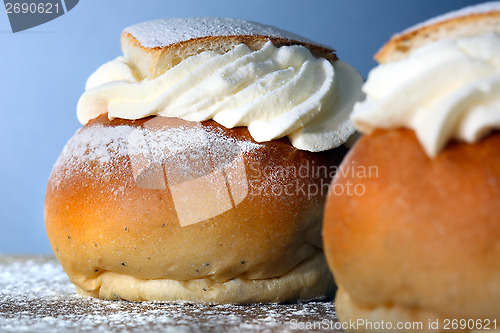 Image of A swedish semla 