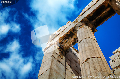 Image of Parthenon at Acropolis in Athens, Greece