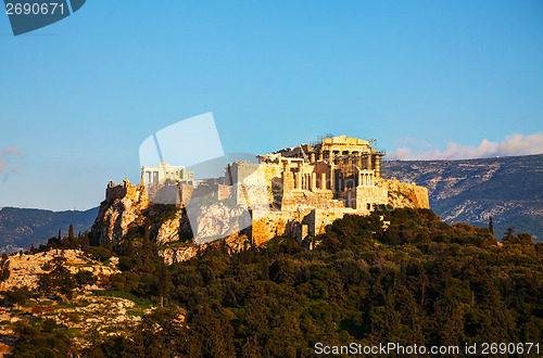 Image of Overview of Acropolis in Athens, Greece
