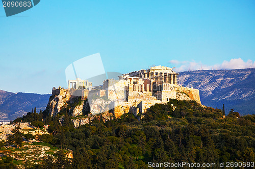 Image of Acropolis in Athens, Greece