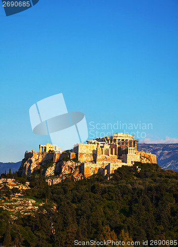 Image of Overview of Acropolis in Athens, Greece