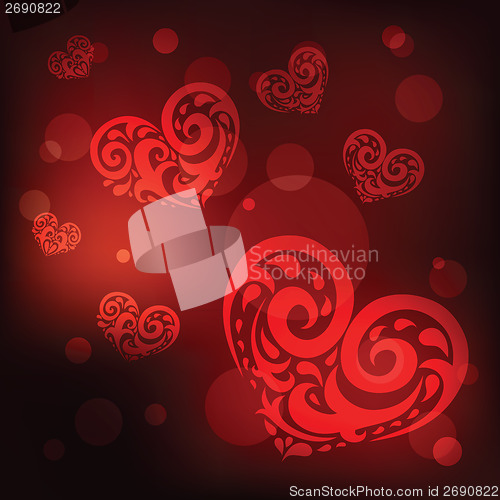 Image of Ornamental Heart. Love.