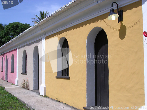 Image of Colored houses