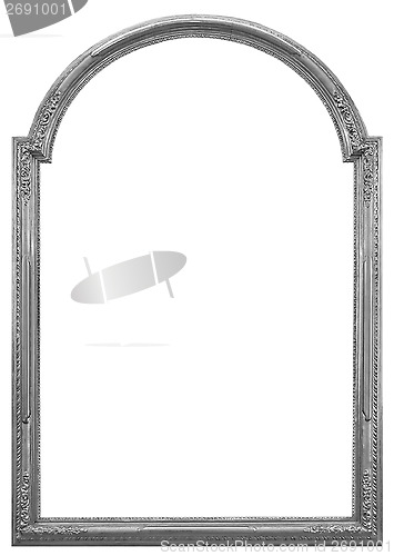 Image of Silver wooden frame