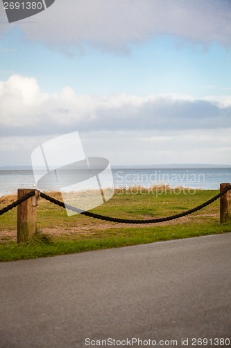 Image of Bridge or pier across an expanse of sea