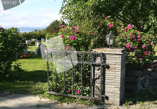 Image of Cemetery gate